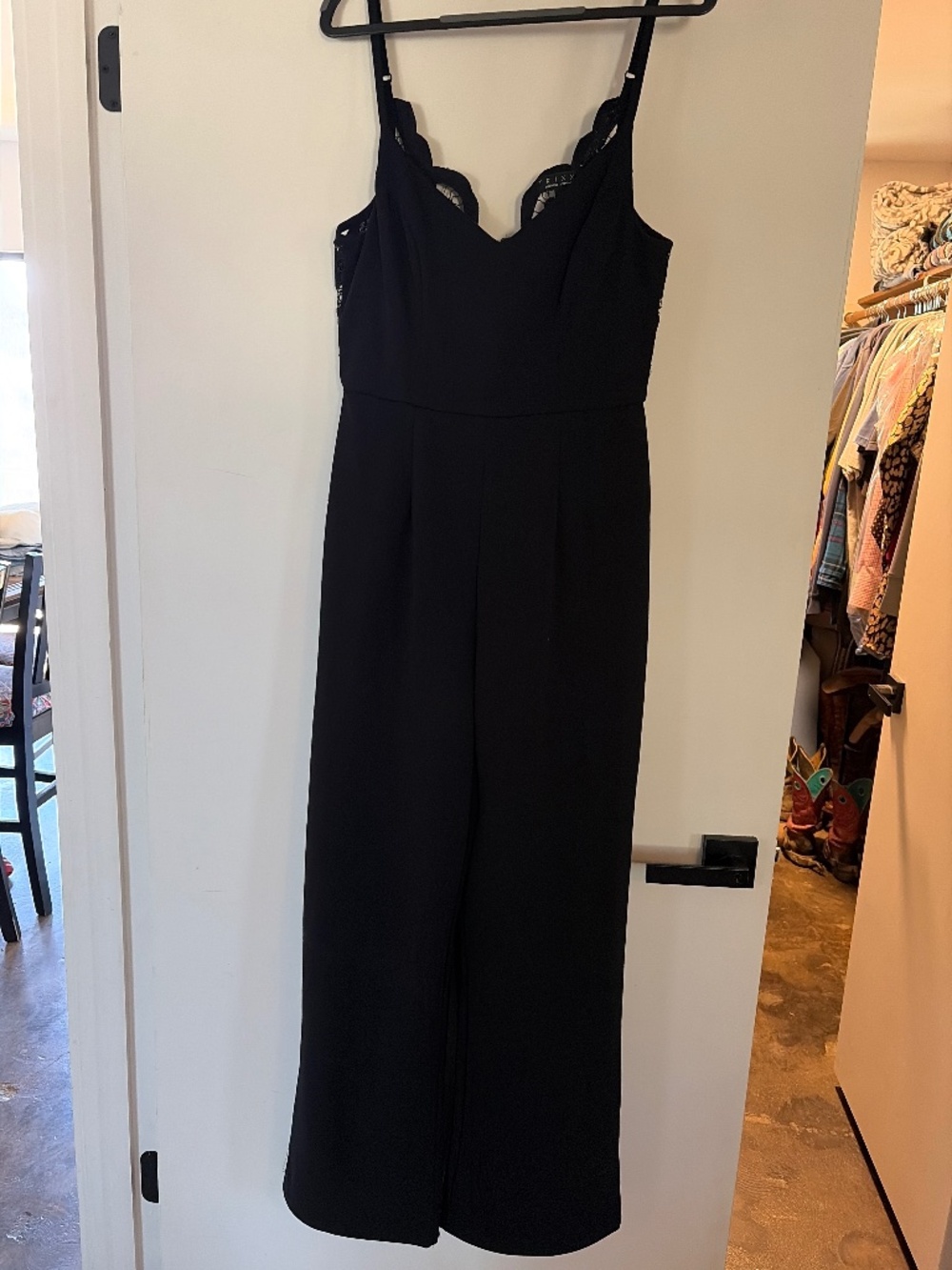 Black Pant Romper